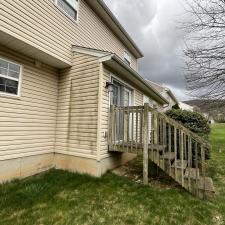 Before photo house washing in macungie pa